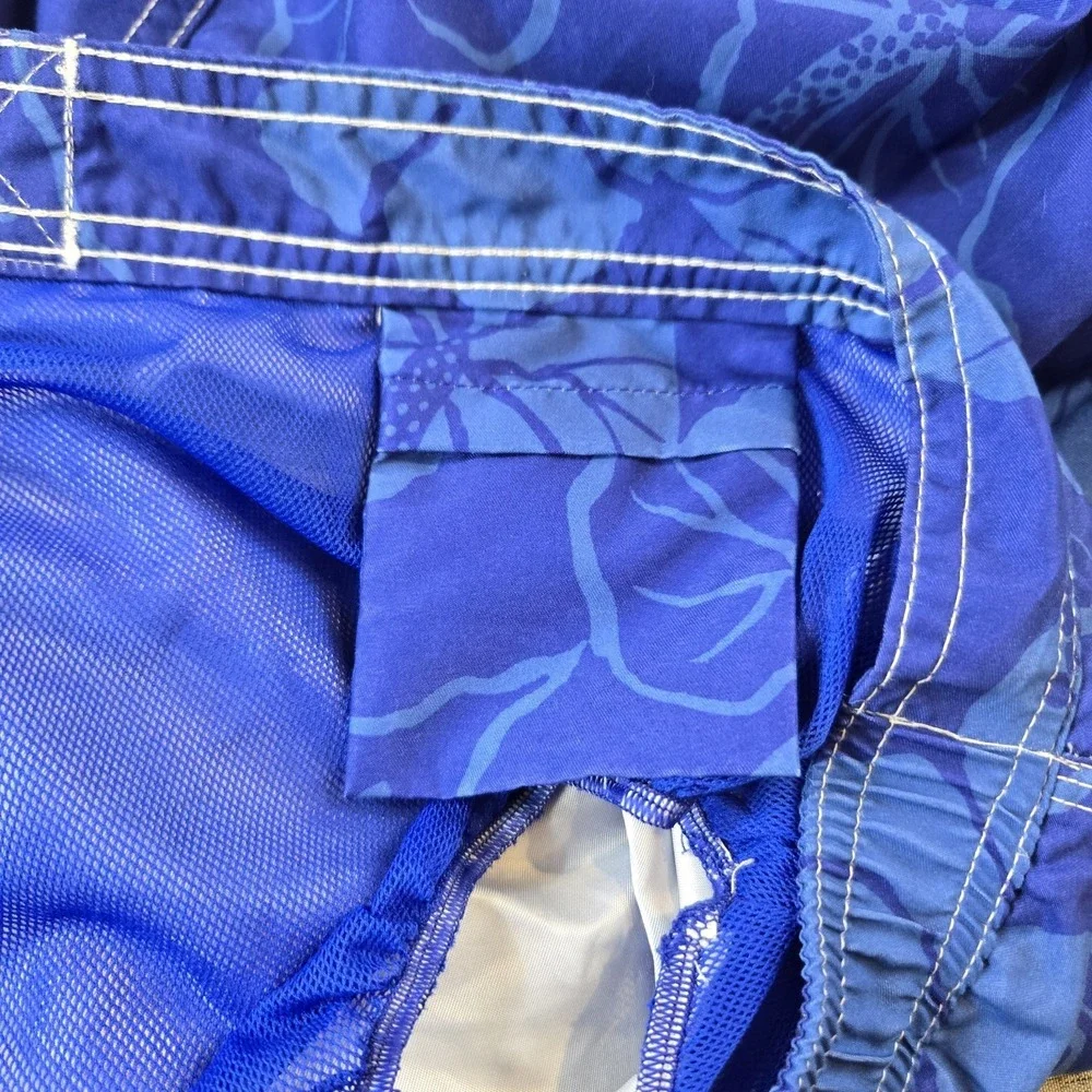 Chaps Men's Lined Swim Trunks‎ Pockets Drawstring Elastic Waist 10